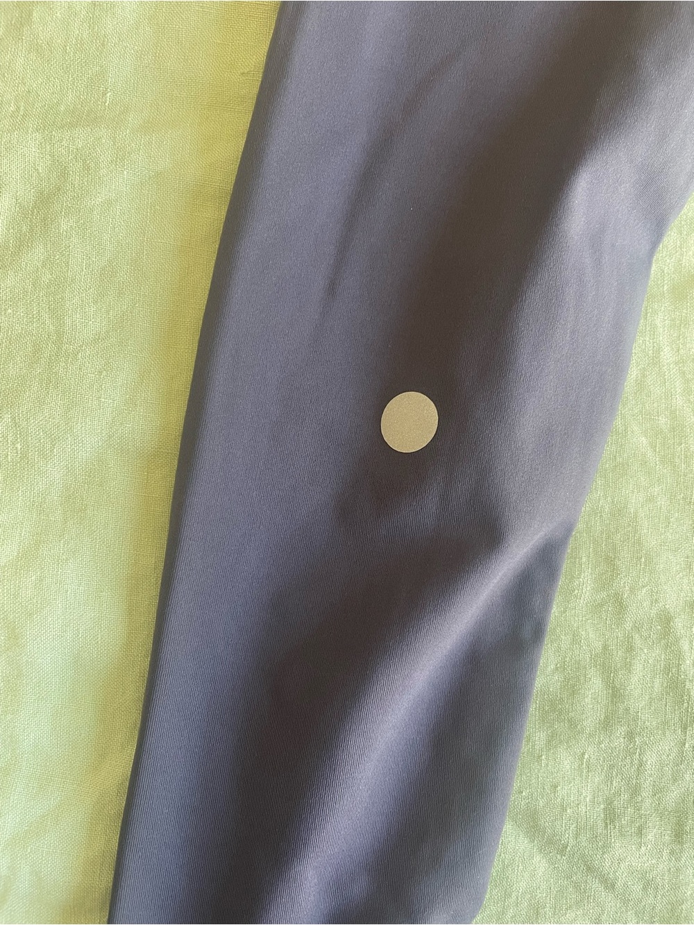 Asics Purple Women’s Athletic Leggings with Drawstring - Picture 3 of 9